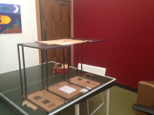 Personal ping-pong recording studio at the Khan Academy office